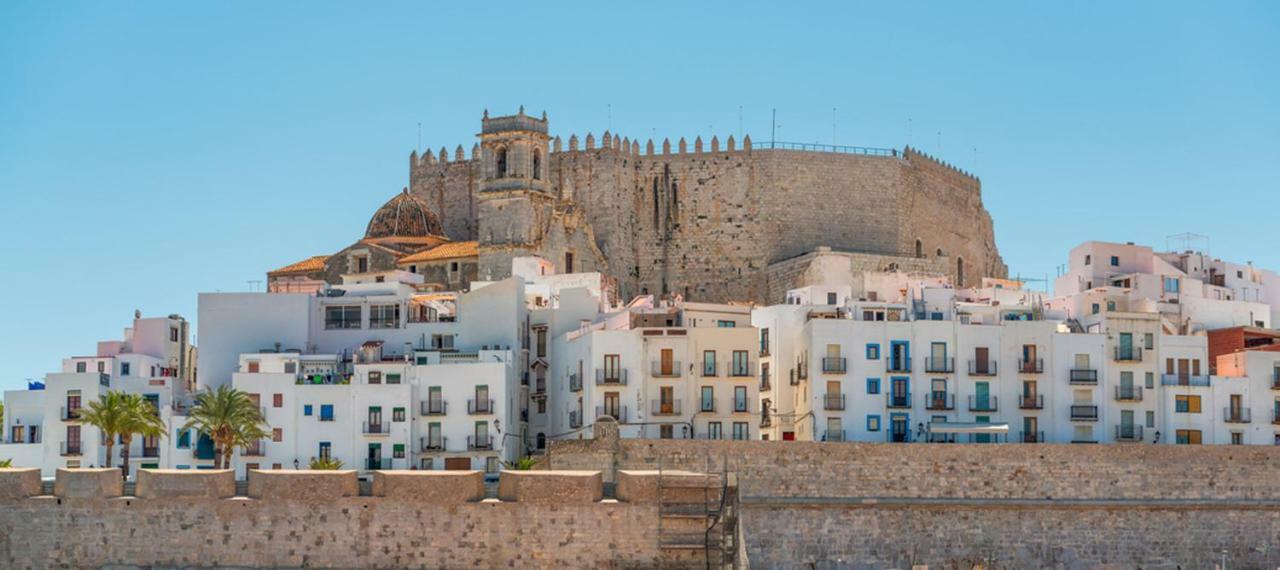 Appartement Bonito Atico Con Aire Acondicionado,Piscina Comunitaria, Parking Y Wifi à Peñíscola Extérieur photo